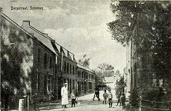Dorpsstraat rond 1900